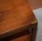 Military Campaign High Side Table in Mahogany by Kennedy for Harrods London, Image 7