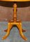 Mahogany Side Table with Gallery Rail from Beresford & Hicks, Image 6