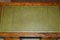 Victorian Pollard Oak Partner Desk with Green Leather Top, 1880s 10