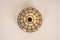 Petite German Iron and Glass Wall or Ceiling Lights from Limburg, 1960s, Image 10
