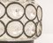 Petite German Iron and Glass Wall or Ceiling Lights by Limburg, 1960s 7