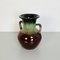 Mid-Century Modern Italian Green and Brown Glazed Ceramic Amphora Vase, 1960s 6