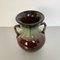 Mid-Century Modern Italian Green and Brown Glazed Ceramic Amphora Vase, 1960s 8