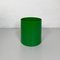 Italian Green Plastic Basket by Gino Colombini for Kartell, 1980s 2