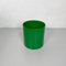 Italian Green Plastic Basket by Gino Colombini for Kartell, 1980s 3
