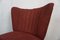 Red Cocktail Chairs, 1950s, Set of 2, Image 9