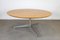 Mid-Century Ash and Steel Dining Table, 1960s 4