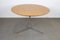 Mid-Century Ash and Steel Dining Table, 1960s 3