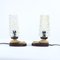 Mid-Century Glass & Plastic Table Lamps, Czechoslovakia, 1960s, Set of 2 9