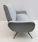 Modern Velvet Sofa in the Style of Marco Zanuso, 1950s, Image 7