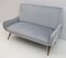Modern Velvet Sofa in the Style of Marco Zanuso, 1950s 4