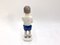 Porcelain Figurine of a Boy from Bing & Grondahl, Denmark, 1980s. 3