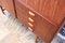 Danish Teak Highboard with Bar Cabinet 6