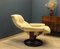 Mid- Century Leather Fold-Out Armchair from Stressless, Image 2