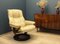 Mid- Century Leather Fold-Out Armchair from Stressless, Image 1