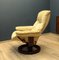 Mid- Century Leather Fold-Out Armchair from Stressless 8
