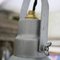 Lámpara colgante industrial vintage de cromo esmaltado, Imagen 4
