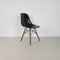 Chaise d'Appoint DSW Noire par Charles Eames et Herman Miller 2