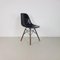 DSW Beistellstuhl in Schwarz von Charles Eames und Herman Miller 2