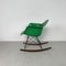 Mecedora Rar en verde Kelly de Charles Eames para Herman Miller, Imagen 5