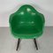 Mecedora Rar en verde Kelly de Charles Eames para Herman Miller, Imagen 2