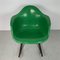 Rar Schaukelstuhl in Kelly Green von Charles Eames für Herman Miller 2