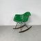 Mecedora Rar en verde Kelly de Charles Eames para Herman Miller, Imagen 4