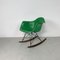 Rar Rocking Chair in Kelly Green by Charles Eames for Herman Miller 4