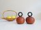 Teak Salt & Pepper Mills from Nissen Denmark, Set of 2, Image 7