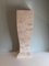 Pedestal de columna de travertino estilo Hollywood Regency, años 70, Imagen 4