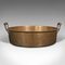 Antique English Country House Bronze Braising Pan 5