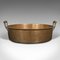 Antique English Country House Bronze Braising Pan, Image 5