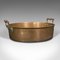 Antique English Country House Bronze Braising Pan 1
