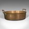 Antique English Country House Bronze Braising Pan, Image 1