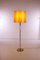 Floor Lamp With Glass Tubes & Brass Details, 1960s, Image 4