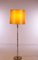 Lámpara de pie con tubos de vidrio y detalles de latón, años 60, Imagen 2