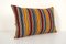 Vintage Bohemian Striped Kilim Pillow Cover, Image 3