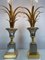 Mid-Century Ormolu Palm Leaves Table Lamps from Maison Charles, Set of 2 18