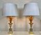 Mid-Century Ormolu Palm Leaves Table Lamps from Maison Charles, Set of 2 14