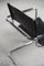 Chaise Cantilever Bauhaus Vintage en Cuir Noir, 1960s, Set de 5 15