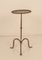 Spanish Drink Table or End Table in Wrought Gilt Iron, 1940s, Image 6