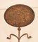 Tavolino o tavolino in ferro battuto dorato, Spagna, anni '40, Immagine 5