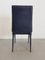 Vintage Italian Dining Chairs in Black Leather by Giancarlo Vegni & Gualtierotti Fasem, Set of 4 8