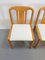 Vintage Beech Chair from Lübke, Germany, 1970, Set of 4 3