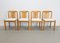 Vintage Beech Chair from Lübke, Germany, 1970, Set of 4 1