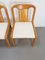 Vintage Beech Chair from Lübke, Germany, 1970, Set of 4 7