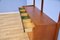 Mid-Century Wall Unit Elements in Teak from OMF Belgium, 1960s, Image 11