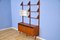Mid-Century Wall Unit Elements in Teak from OMF Belgium, 1960s, Image 3