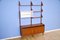 Mid-Century Wall Unit Elements in Teak from OMF Belgium, 1960s, Image 2