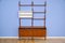 Mid-Century Wall Unit Elements in Teak from OMF Belgium, 1960s, Image 1